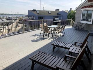 Modern Lakefront Loft with Private Deck at Eldean Shipyard near Macatawa, Michigan - 6