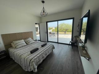 Villa, studio Piscine chauffée,10 pers Lavilledieu - 3