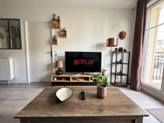 Charmant T2 moderne proche Paris, CDG, Parc Expo & parking privé - 6