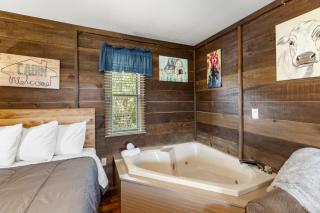 Private Mountain Nook with Jacuzzi - Cabin 6 - 5