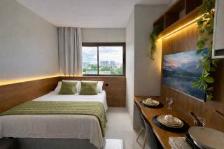 Studio aconchegante e automatizado-Alexa- em localização estratégica - 5