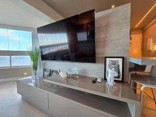 Aconchegante Quarto e Sala Vista Panorâmica do Mar - 3