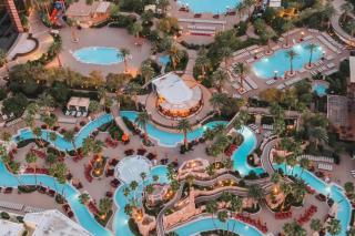 Luxury 1BR Corner Suite with Strip View, F1, Balcony at MGM Signature - 1621 - 7