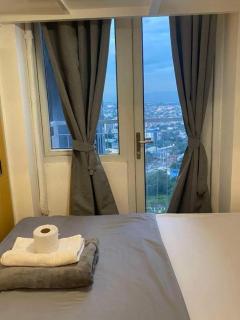 Victoria Sports Tower a2 LOFT shortwalk MRT GMA Free pool - 9