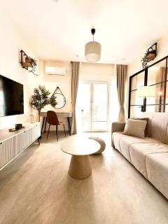 Fterna II Apartment Perea-1 Bedroom, Large Balcony, Near Beach & Airport - 0