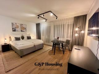 G&P Housing Apartments - Shared Apartment Deluxe Zimmer mit eigenem Badezimmer WC und großer Küche - 9
