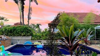 SAMUI BOHO GOLD 4BR Villa Big Private Pool Sea View Balcony Renovated 2026 Walking to Beach 110m - 7