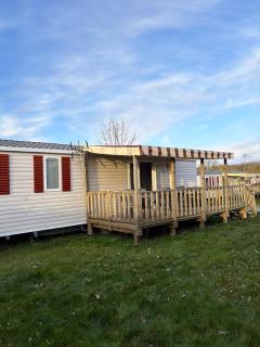 Mobilhome dans camping 4 étoiles, entre Châteaux, Beauval et Futuroscope - 0