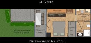 Lindners Hideaways - Gutshof Pine Retreat - Blick ins Grüne - Sauna - In Villa - Terrasse - Garten mit Rehgehege - Frühstück - SKI - Arber - Osser - bis 5 Pers - 9