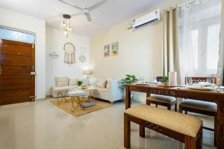 The White Cove- Little Havana Comfy 1BR Apartment in Candolim - 0