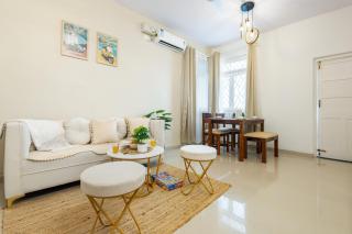The White Cove- Little Havana Comfy 1BR Apartment in Candolim - 6
