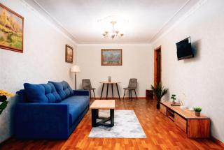 Уютная 2-комнатная квартира, метро Дворец Спорта 5 мин, Wi-Fi, парковка - 1