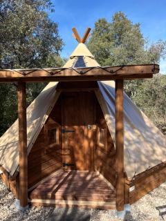 Spa Les Jardins De Chiron Lodges et Tiny House dans le sud - 8