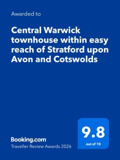 Central Warwick townhouse within easy reach of Stratford upon Avon and Cotswolds - 9
