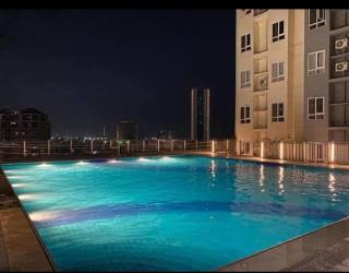 Victoria Sports Tower a2 LOFT shortwalk MRT GMA Free pool - 0