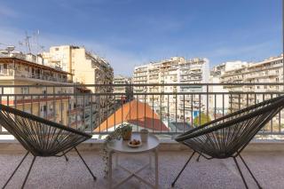 Skyline 3BR, Thessaloniki City Center, 8 Guests - 2