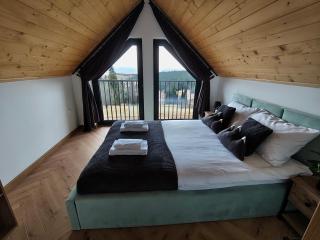 Sielanka Ponad Mgłami domek z balia i widokiem na Tatry - 3