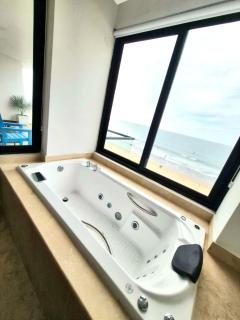 Depto Lujo Azul Pacifico #1 Alberca frente al Mar - 8