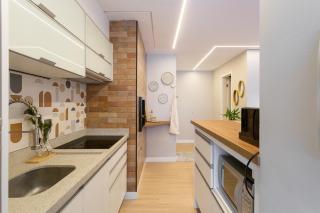 Apto 2qts, Ar Condicionado, Piscina, Churrasqueira, Finamente Mobiliado e Decorado - 6