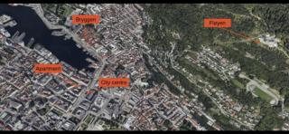 Apartment Bergen Central - private balcony - 7