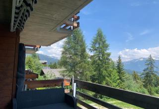 Edelweiss F 805 a Anzere avec vue sur les Alpes - 1