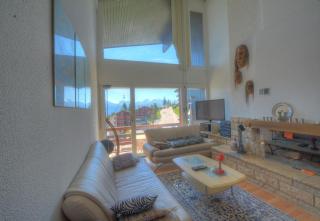 Emeraudes 401 pres de la telecabine a Anzere avec vue sur les Alpes - 0