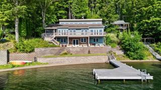 Luxury Lake House Dock Firepit Lake Access - 0