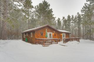 Woodland Cabin with Fishing, ATV and Snowmobile Trails - 0