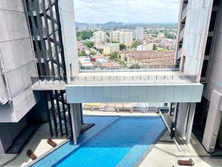 New Imperio Studio wifi -bathub-pool-view-kitchen - 7