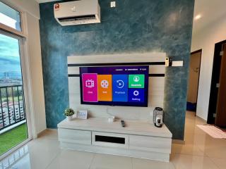 Melaka novo 8 Central Stay -6pax -TV-Box -Wi-Fi - 7