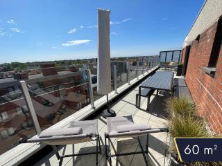 Penthouse with Panoramic Sea View - Large Terraces - 180m2 - Sleeps 8 - 5-Star - 9