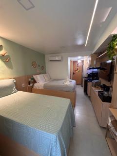 Flat luxo pet friendly - Carneiros Atlântico Resort 4125 - Praia dos Carneiros Beira-mar - Tamandaré Próx à Igrejinha - 9