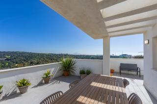 Terrace with sea & Africa views and pool - 7