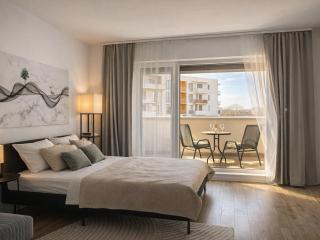 LUMO Terrace Studio with Private Parking near Coresi - 9