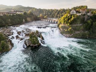 Färberhaus Denkmal Rheinfall Schaffhausen Bodensee - 2