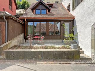 Färberhaus Denkmal Rheinfall Schaffhausen Bodensee - 4