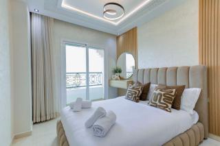 Luxury Apartment Tanger Puerta Del Mar Pool Panoramic View Near Beach 3BR - Fati - 7