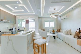 Luxury Apartment Tanger Puerta Del Mar Pool Panoramic View Near Beach 3BR - Fati - 6