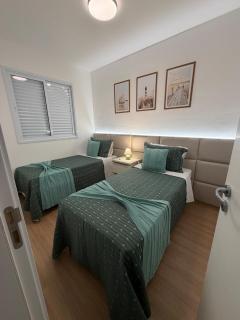 Apartamento moderno Climatizado, Confortável, com área Gourmet completa - 1