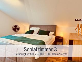 Ferienhaus Taufstein II - 3 Schlafzimmer - Garten -Spielzimmer & Terrasse mit Grill - bis 7 Gäste - 1