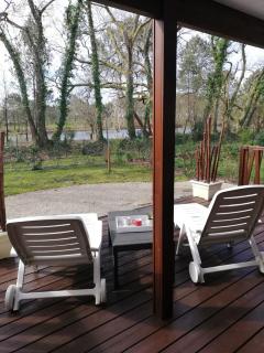 Chalet 19 Cosy bord de Lac, dans domaine avec piscine couverte accueil 4 voyageurs LOUMAELOU - 6