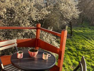 Évasion romantique en roulotte autonome avec confort moderne en pleine nature - FR-1-591-552 - 3