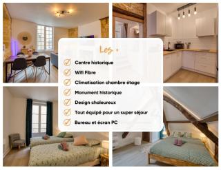 Duplex 2 chambres, hypercentre, charme, "Rempart" - 9