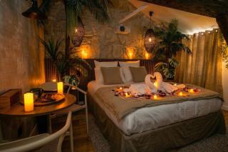 Suite Luxe Eden - Hammam Privé et Cinéma Immersif - Expérience unique - Roanne - 4