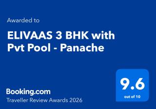 ELIVAAS 3 BHK with Pvt Pool - Panache - 8