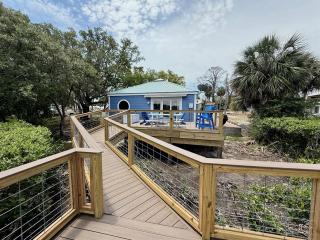 Blue Chair - Waterfront Dock w Golf Cart Included - 6