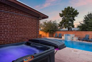 Sip and Swim Heated Pool Hot Tub Games Hosted By Relaxtay - 7