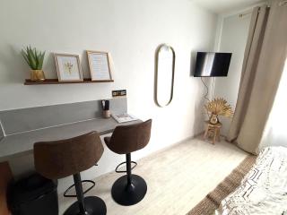 Studio Cozy Centre Bourges équipé WIFI Tv Connectée - 8