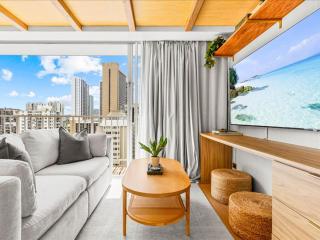 Newly Remodeled Waikiki Condo, 5 Min Walk to Beach, Rooftop Pool l Ocean Nook - 7