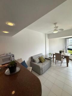 Flat na Pituba piscina do condomínio na cobertura com vista para o mar - 9